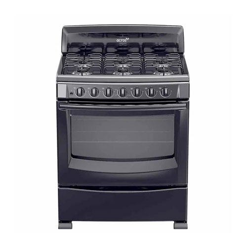 Estufa de piso 76 cm Acros Negra