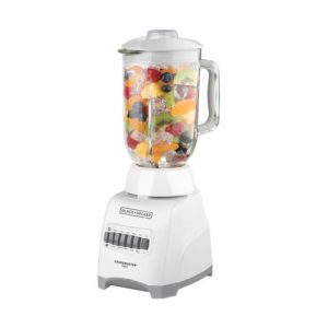 Licuadora Black & Decker 10v blanca