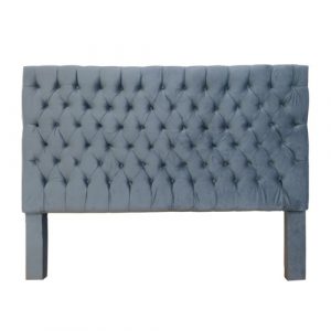 Cabecera King Size Capitonada Gris