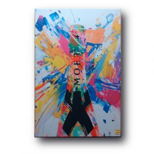 Cuadro Decorativo Botella multicolor