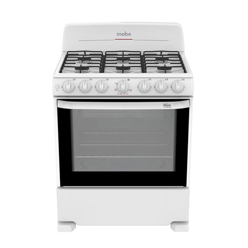 Estufa de piso 76 cm Mabe Blanca