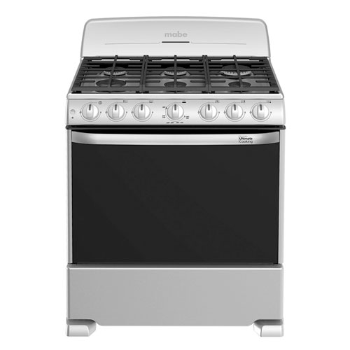 Estufa de piso 76 cm Mabe Gris