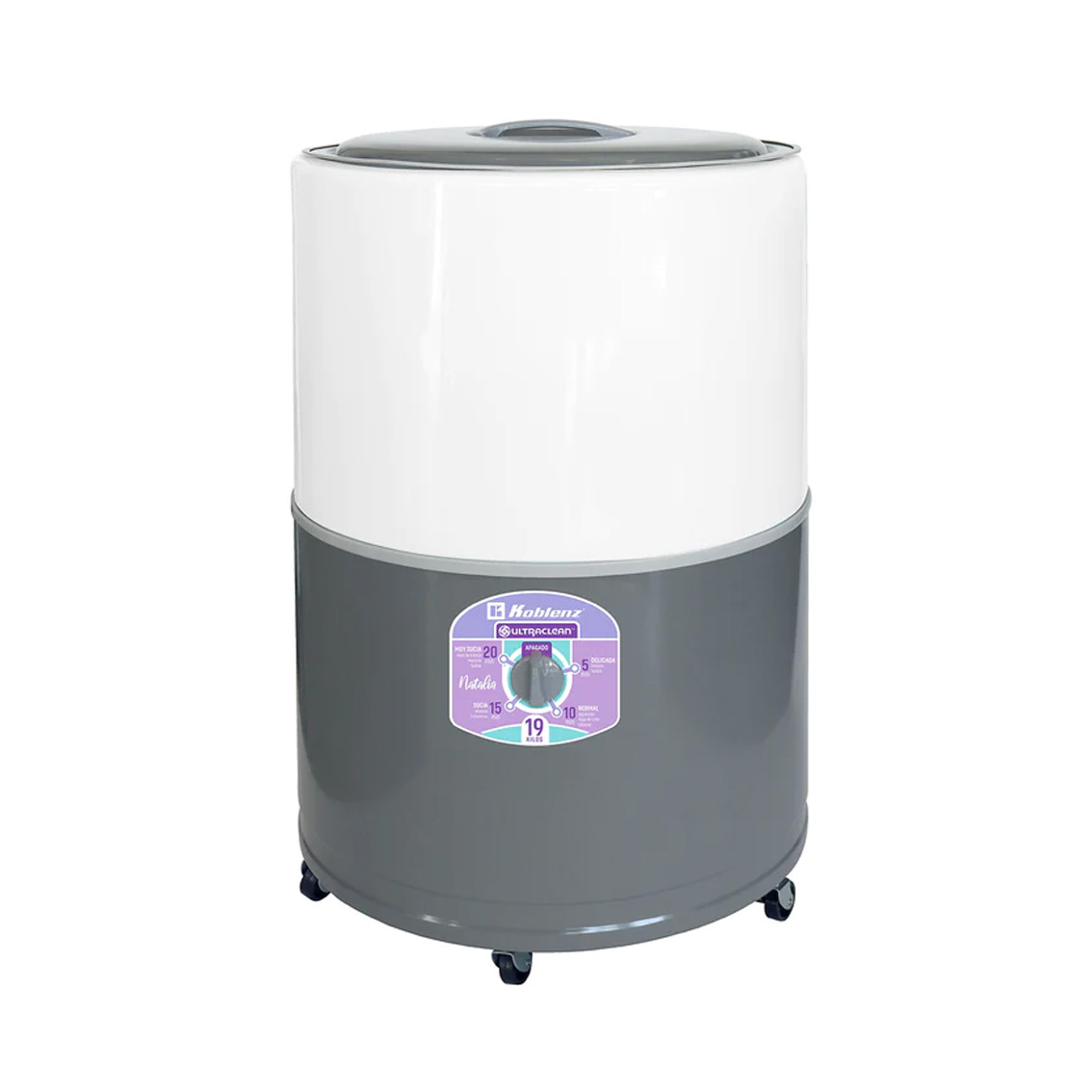 Lavadora semiautomática 19 kg koblenz