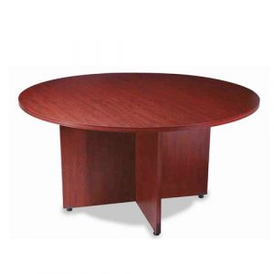 Mesa Circular 120 Caoba