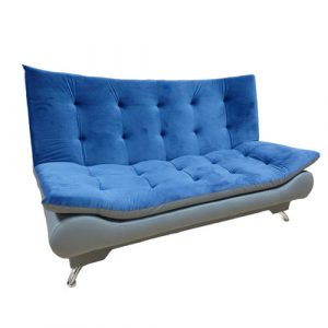 Sofá cama choco / azul
