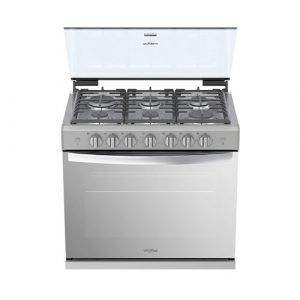 Estufa empotrable 80 cm Whirlpool Gris