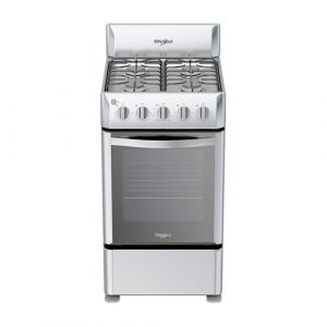 Estufa de piso 50 cm Whirlpool Acero